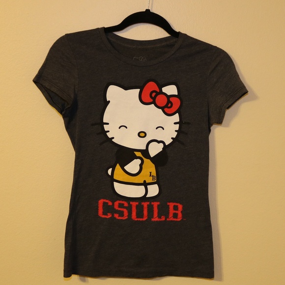 Csulb Hello Kitty Shirt | Poshmark
